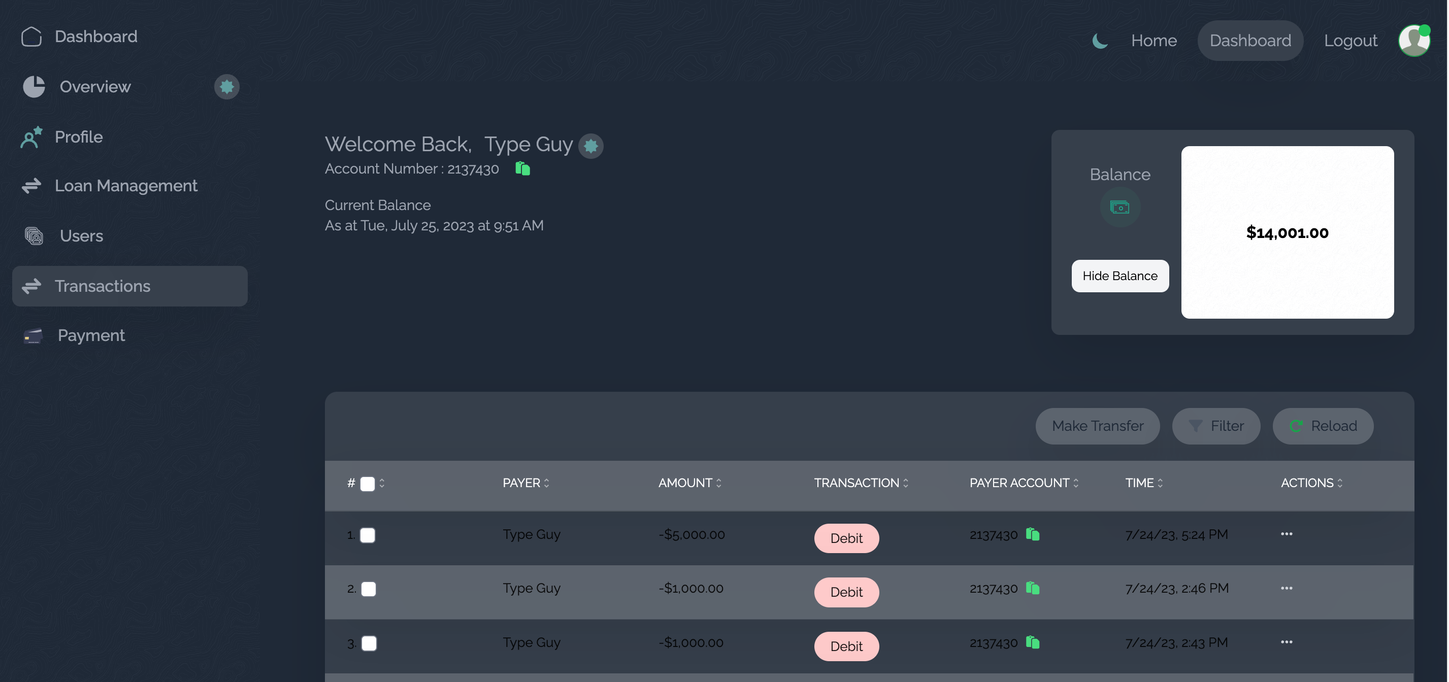 MEAN Stack Wallet Application